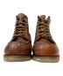 中古・古着 RED WING (レッドウィング) 6-inch Classic Moc ブラウン サイズ:25.5：10000円