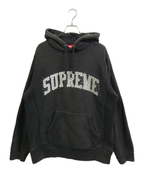 SUPREME（シュプリーム）SUPREME (シュプリーム) Water Arc Hooded Sweatshirt ブラック サイズ:Mの古着・服飾アイテム