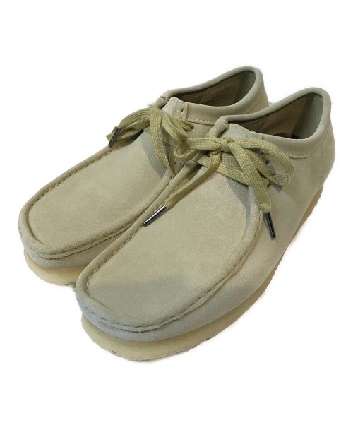 CLARKS（クラークス）CLARKS (クラークス) Wallabee Maple Suede ベージュ サイズ:8の古着・服飾アイテム