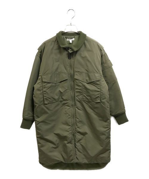 HYKE（ハイク）HYKE (ハイク) G-8 ウエップロングジャケット カーキ サイズ:1の古着・服飾アイテム