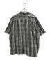 SUPREME (シュプリーム) Metallic Plaid S/S Shirt グレー サイズ:M：15000円