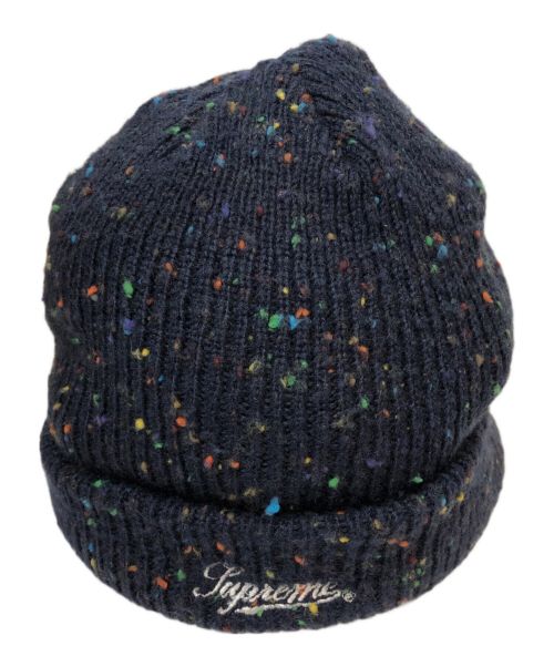 SUPREME（シュプリーム）SUPREME (シュプリーム) Colored Speckle Beanie ネイビーの古着・服飾アイテム