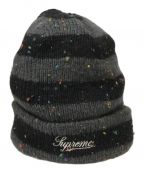 SUPREMEシュプリーム）の古着「Stripe Speckle Beanie」｜グレー