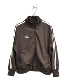 UMBRO×BELPER×M TO R（アンブロ×ベルパー×ムウトアール）の古着「JERSEY TRACK JACKET」｜ブラウン