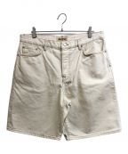 stussyステューシー）の古着「BIG OL SHORTS DENNIM」｜アイボリー