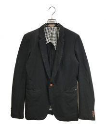 COMME des GARCONS HOMME PLUS（コムデギャルソンオムプリュス）の古着「1Bジャケット」｜ブラック