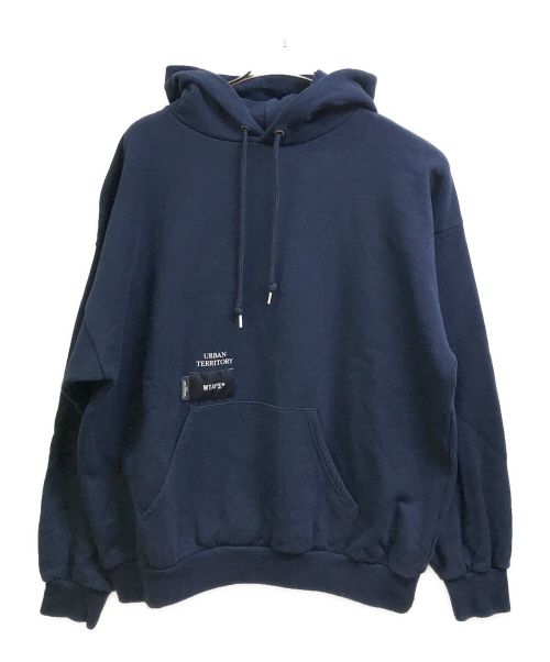 WTAPS（ダブルタップス）WTAPS (ダブルタップス) CROSS BONES HOODY ネイビー サイズ:X03の古着・服飾アイテム