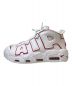 NIKE (ナイキ) AIR MORE UPTEMPO 96 ホワイト×レッド サイズ:8.5：18000円