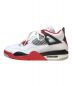 NIKE (ナイキ) AIR JORDAN 4 RETRO ホワイト×レッド サイズ:8.5：45000円