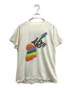 VINTAGEヴィンテージ）の古着「80’sバンドTシャツ」｜アイボリー