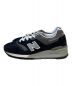 NEW BALANCE (ニューバランス) ローカットスニーカー ネイビー サイズ:US7.5：10000円