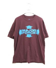 MAJOR FORCE×NEIGHBORHOOD（メジャーフォース×ネイバーフッド）の古着「コラボtシャツ」｜パープル