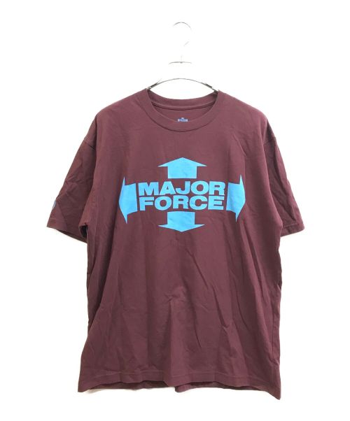 MAJOR FORCE（メジャーフォース）MAJOR FORCE (メジャーフォース) NEIGHBORHOOD (ネイバーフッド) コラボtシャツ パープル サイズ:Lの古着・服飾アイテム