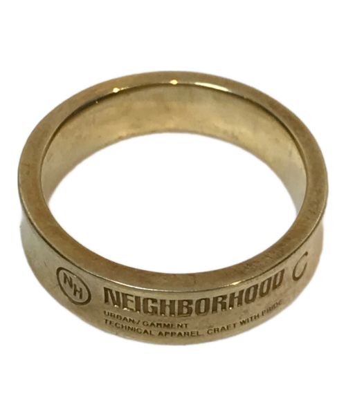 NEIGHBORHOOD（ネイバーフッド）NEIGHBORHOOD (ネイバーフッド) GOLD PLAIN RING ゴールド サイズ:19号の古着・服飾アイテム