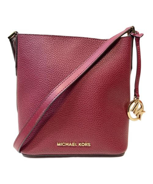 MICHAEL KORS（マイケルコース）MICHAEL KORS (マイケルコース) ショルダーバッグ レッドの古着・服飾アイテム