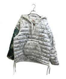 NIKE×stussy（ナイキ×ステューシー）の古着「INSULATED PULLOVER JACKET」｜ホワイト