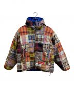 SUPREMEシュプリーム）の古着「Madras Reversible Windstopper Puffer Jacket」｜マルチカラー