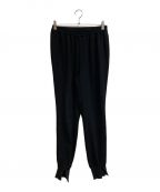 MUSE de Deuxieme Classeミューズ ドゥーズィエム クラス）の古着「Col Pierrot Rib pants」｜ブラック