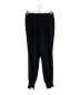 MUSE de Deuxieme Classe（ミューズ ドゥーズィエム クラス）の古着「Col Pierrot Rib pants」｜ブラック