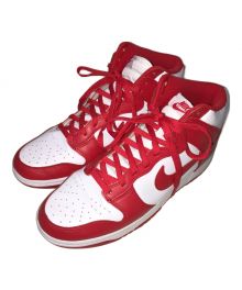 NIKE（ナイキ）の古着「Dunk High "Championship White and Red"」｜レッド×ホワイト