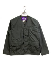 THE NORTHFACE PURPLELABEL（ザ・ノースフェイス パープルレーベル）の古着「Midweight 65/35 Hopper Field Cardigan」｜グレー