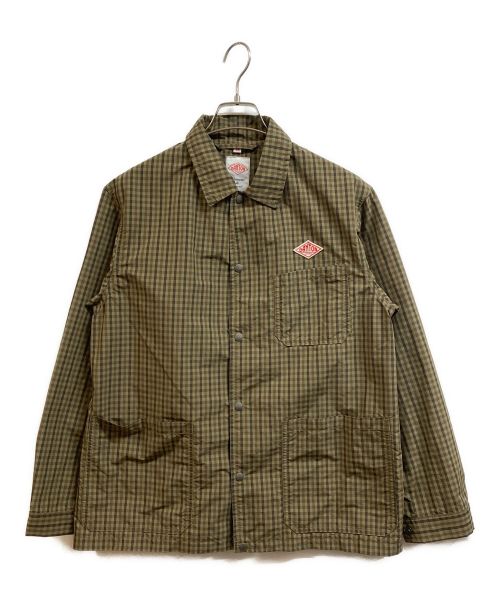 DANTON（ダントン）DANTON (ダントン) ナイロンタフタコーチジャケット グリーン サイズ:38の古着・服飾アイテム