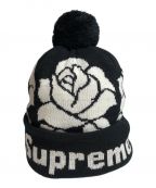 SUPREMEシュプリーム）の古着「Rose Beanie」｜ブラック