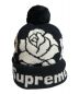 SUPREME（シュプリーム）の古着「Rose Beanie」｜ブラック