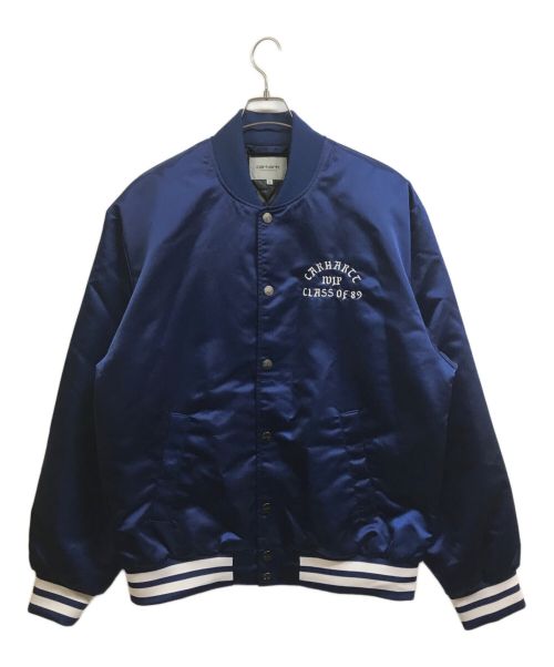 CarHartt（カーハート）CarHartt (カーハート) Class of 89 Bomber Jacket ネイビー サイズ:XLの古着・服飾アイテム