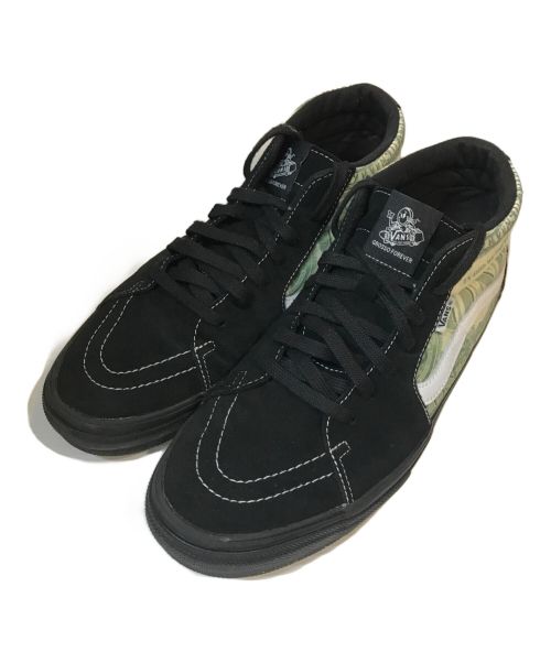 VANS（バンズ）VANS (バンズ) SUPREME (シュプリーム) Dollar Skate Grosso Mid ブラック×グリーン サイズ:UK10の古着・服飾アイテム