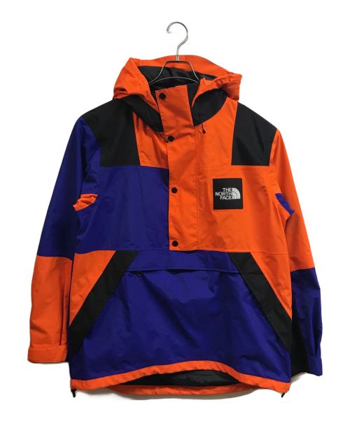 THE NORTH FACE（ザ ノース フェイス）THE NORTH FACE (ザ ノース フェイス) RAGE GTX SHELL PULLOVER オレンジ×ブルー サイズ:Ｍの古着・服飾アイテム