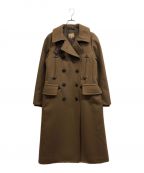 NIGEL CABOURNナイジェルケーボン）の古着「LONG P-COAT」｜ブラウン