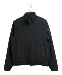 DESCENTE ALLTERRAIN（デザイント オルテライン）の古着「HARD SHELL HARRINGTON JACKET」｜ブラック