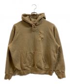 SUPREMEシュプリーム）の古着「S logo hooded sweatshirt」｜ベージュ