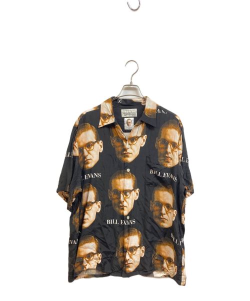 WACKO MARIA（ワコマリア）WACKO MARIA (ワコマリア) BILL EVANS HAWAIIAN SHIRT ブラック サイズ:Lの古着・服飾アイテム