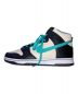 NIKE (ナイキ) DUNK HI RETRO EMB ブルー×ベージュ サイズ:9.5：8000円