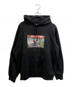 SUPREME×THRASHERシュプリーム×スラッシャー）の古着「HOODED SWEATSHIRT」｜ブラック