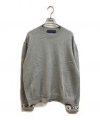 LOUIS VUITTONルイ ヴィトン）の古着「Arm Logo Cashmere Knit Sweater」｜グレー