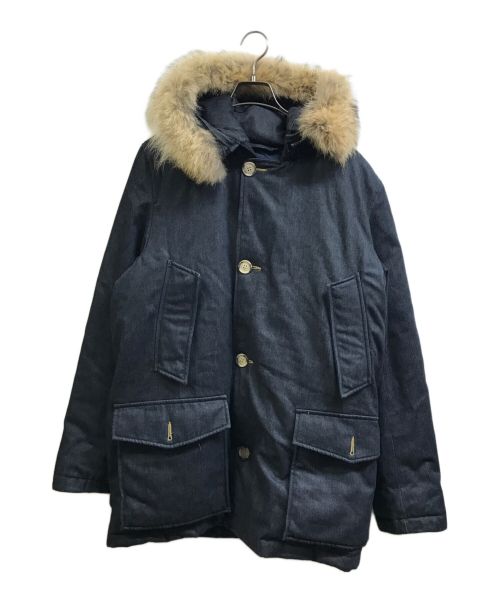 WOOLRICH（ウールリッチ）WOOLRICH (ウールリッチ) デニムダウンジャケット インディゴ サイズ:USA Mの古着・服飾アイテム