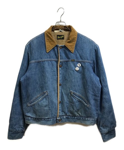 Wrangler（ラングラー）Wrangler (ラングラー) ボア ヴィンテージデニムジャケット インディゴ サイズ:SIZE　46の古着・服飾アイテム