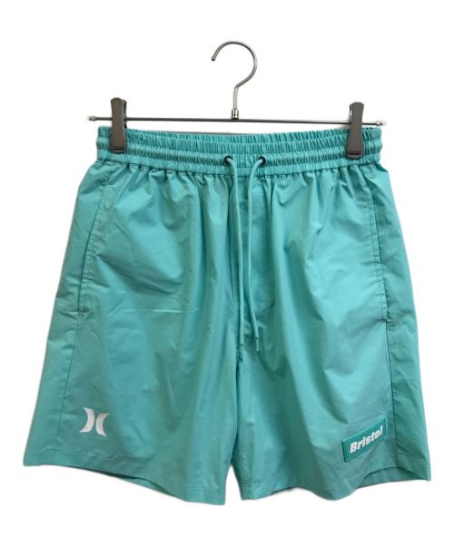 F.C.R.B.（エフシーアールビー）F.C.R.B. (エフシーアールビー) HURLEY (ハーレー) TEAM SWIM SHORTS グリーン サイズ:XSの古着・服飾アイテム