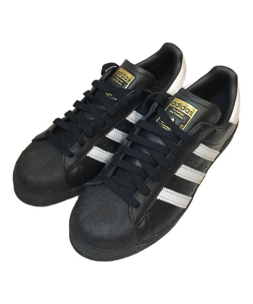 adidas（アディダス）adidas (アディダス) SUPERSTAR GTX atmos ブラック サイズ:UK6.5の古着・服飾アイテム