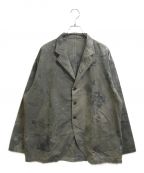 COLINAコリーナ）の古着「ANCIENT TUSSER WORK JACKET」｜グレー