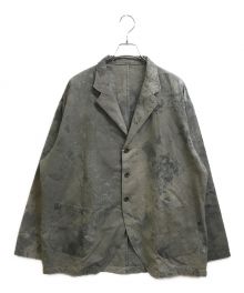 COLINA（コリーナ）の古着「ANCIENT TUSSER WORK JACKET」｜グレー