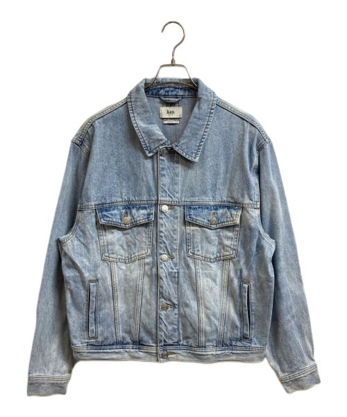 KITH（キス）KITH (キス) Centre Denim Jacket インディゴ サイズ:Mの古着・服飾アイテム