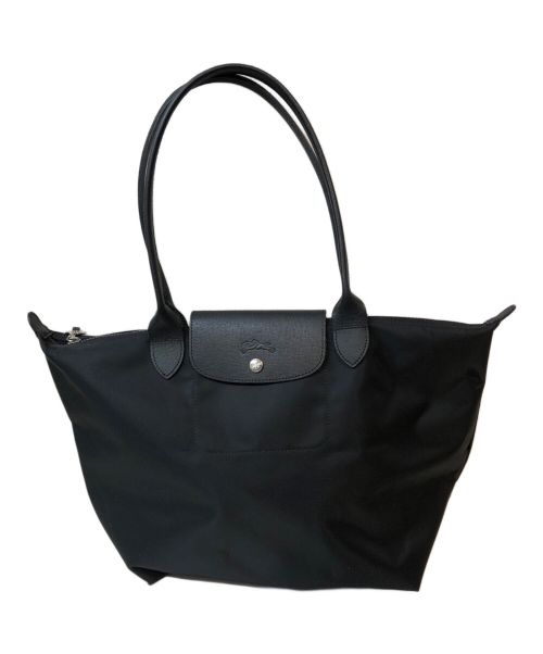 LONGCHAMP（ロンシャン）LONGCHAMP (ロンシャン) プリアージュ トートバッグ ブラックの古着・服飾アイテム