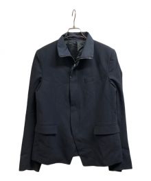 DIESEL Black Gold（ディーゼル ブラック ゴールド）の古着「スタンドカラージャケット」｜ネイビー