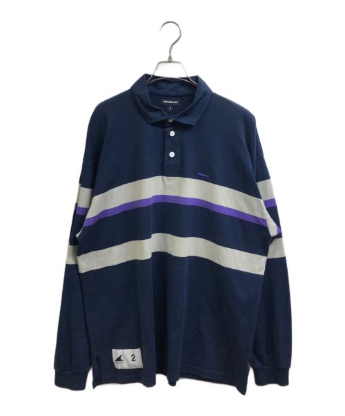 DESCENDANT（ディセンダント）DESCENDANT (ディセンダント) PUBA POLO LS ネイビー サイズ:2の古着・服飾アイテム