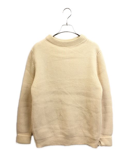 ANDERSEN-ANDERSEN（アンデルセン アンデルセン）Andersen-Andersen (アンデルセン アンデルセン) 5 gauge Crewneck ベージュ サイズ:Mの古着・服飾アイテム