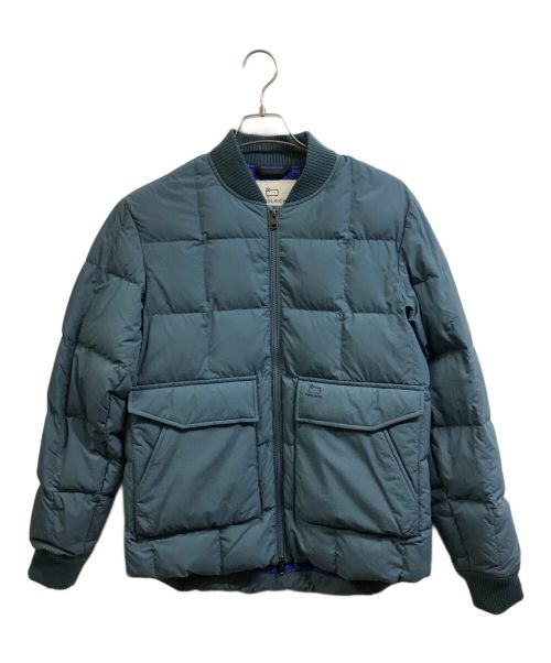 WOOLRICH（ウールリッチ）WOOLRICH (ウールリッチ) ボンバージャケット ブルー サイズ:Sの古着・服飾アイテム